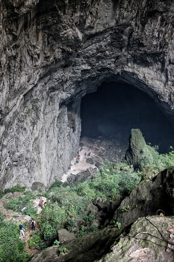 Camp bei der zweiten Doline “Garden of Edam” in Son Doong Cave