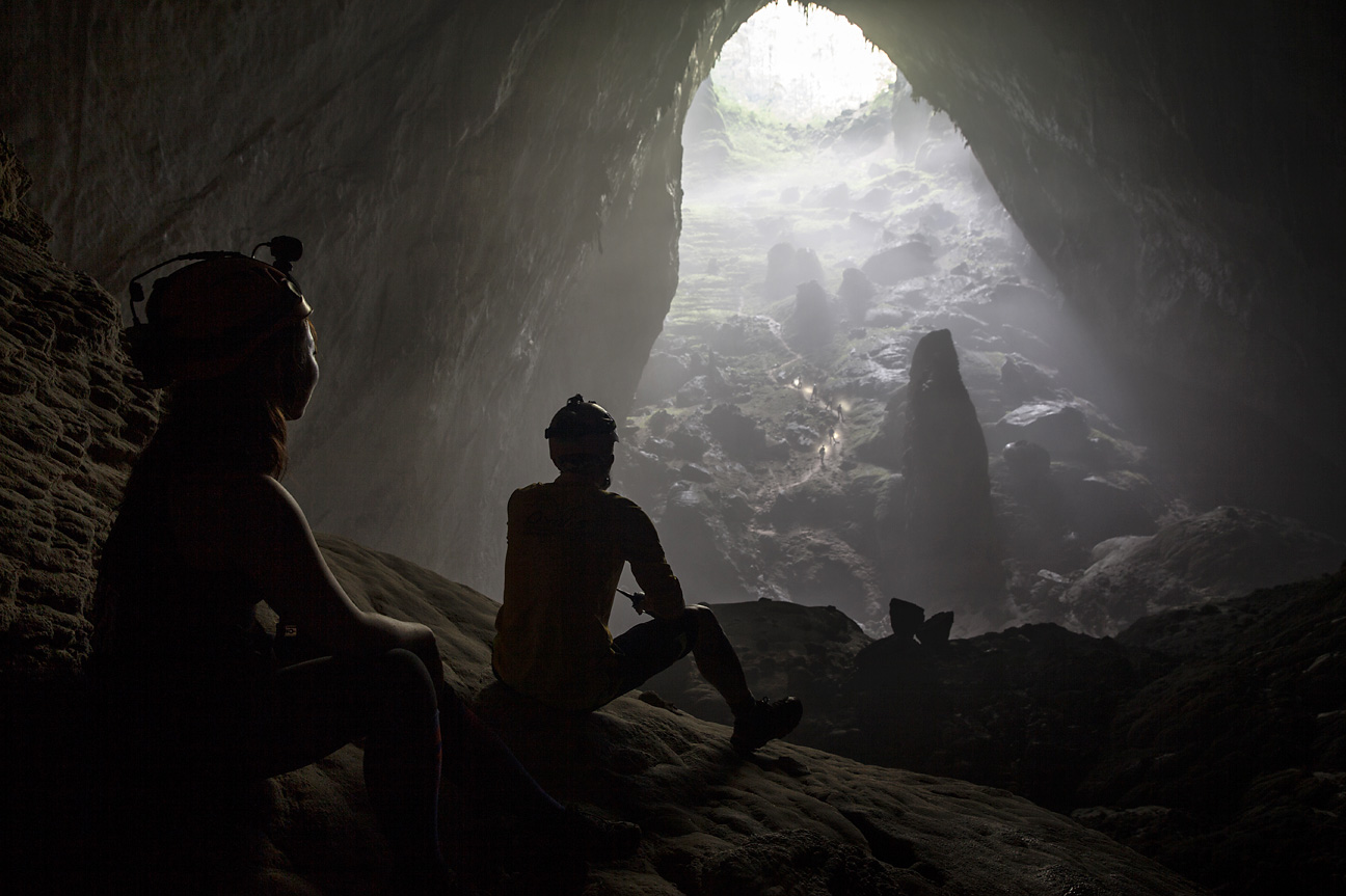 Die Höhle ist so gross, es hätten ganze Häuserblöcke mit Hochhäusern drin Platz.