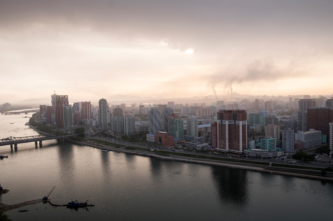 Skyline von Pyongyang